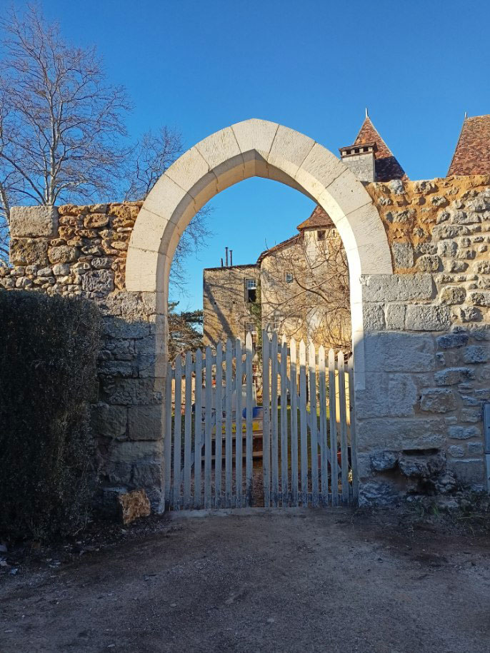 Restauration d'une arche par Bonnet et Compagnie