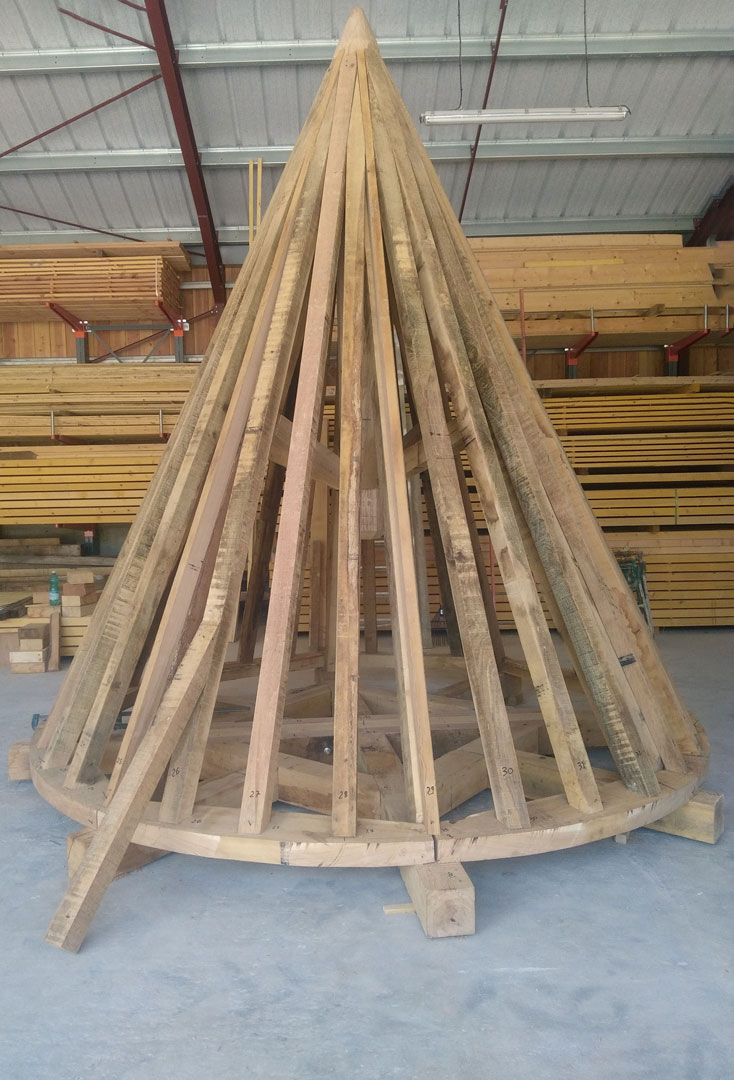 Travaux de charpente