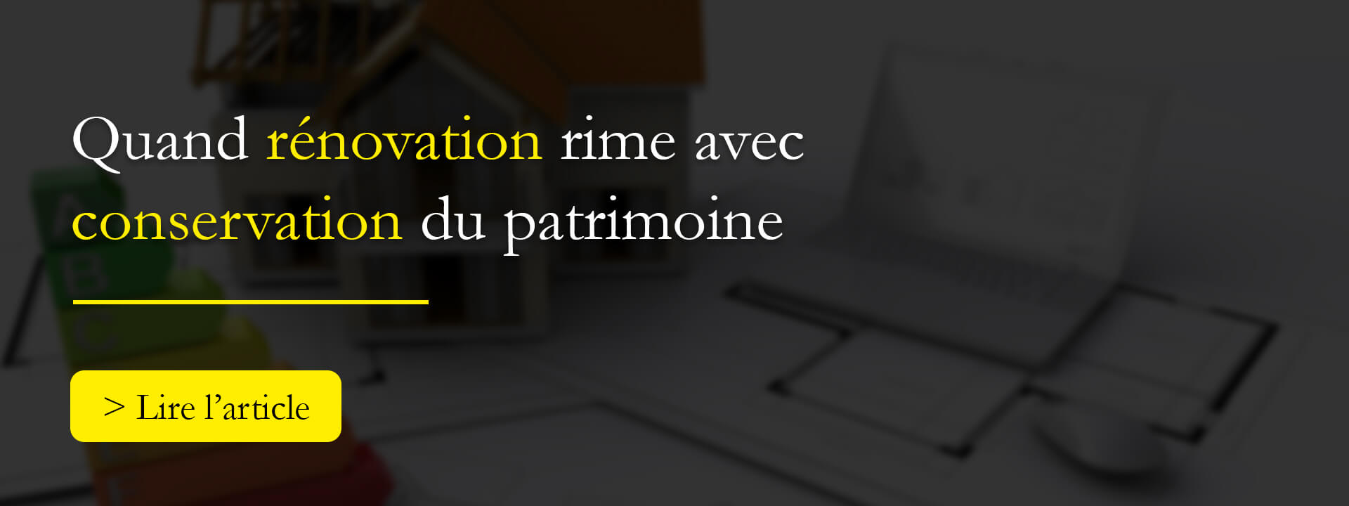 Lien vers l'article "Quand rénovation rime avec conservation du patrimoine"