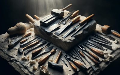 Les outils des tailleurs de pierre
